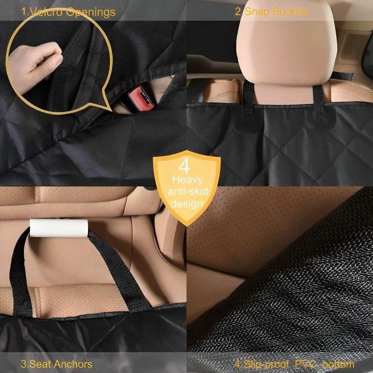 Protector Asiento Funda De Auto Para Mascotas Perros Gatos-5