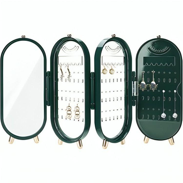 Estuche Para Joyas Plegable Joyero 4 Paneles Plegable Favorito -2
