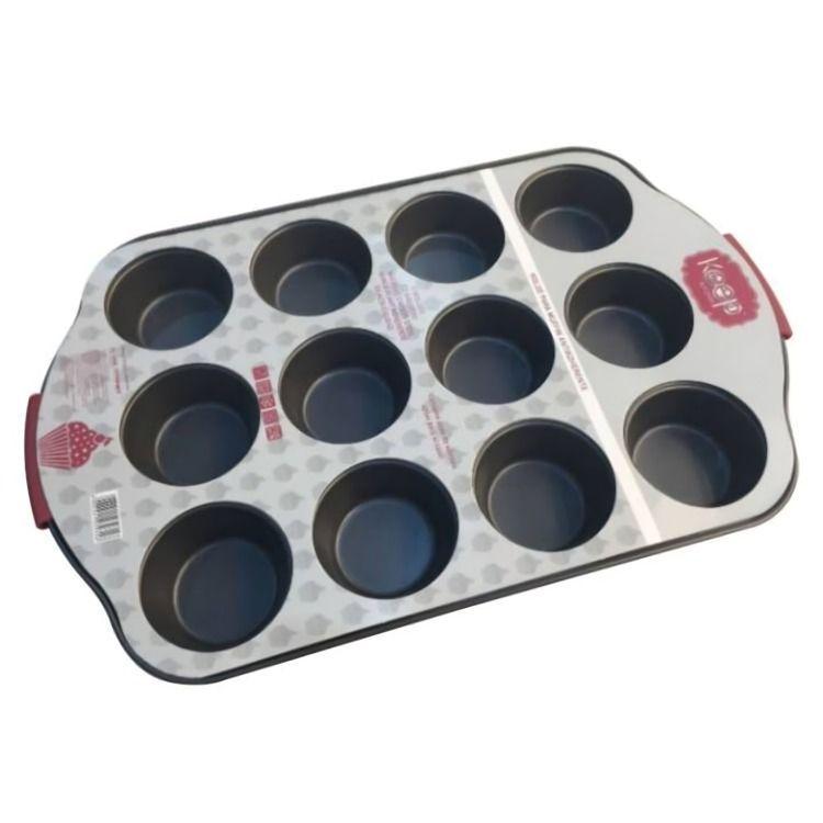 MOLDE MUFFIN 12 UNI 41,2*26,5*3,5       0,4 CM-2
