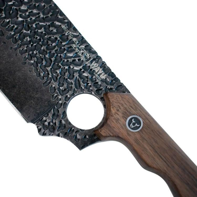 CUCHILLO SERBIAN CON FUNDA RUSTIC COLECCTION WAYU-2