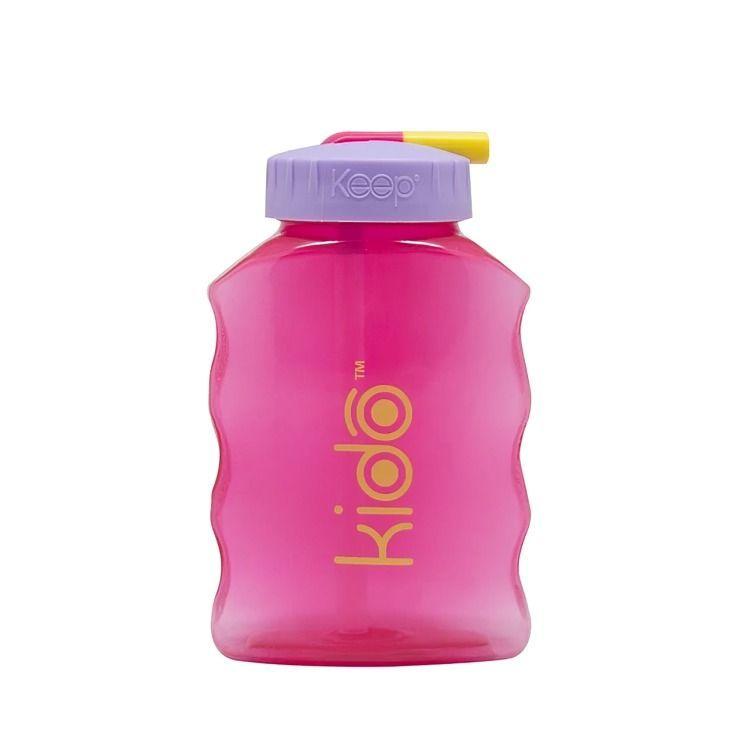 BOTELLA TOMA JUGO KIDO FUCSIA-0