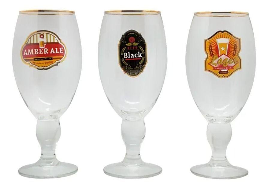 Set 3 Copón Cervecero Glasso  600 ml Cerveza-1