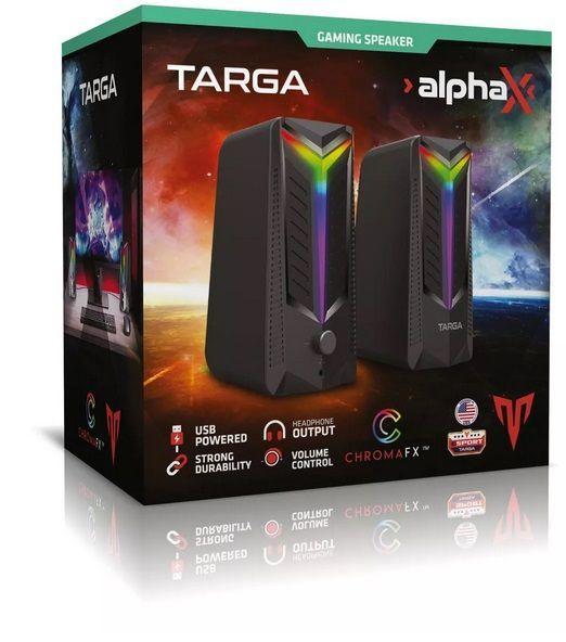 Par de Parlantes Gamer para PC Targa Alpha X-1