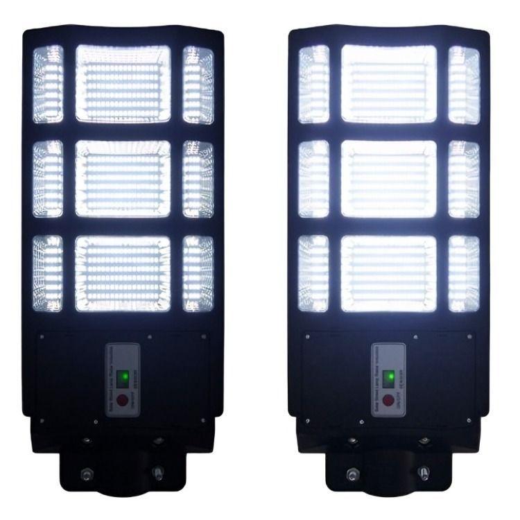 FOCO PARA POSTE SOLAR 200W CON 9 PLACAS 396 LED CON CONTROL-2