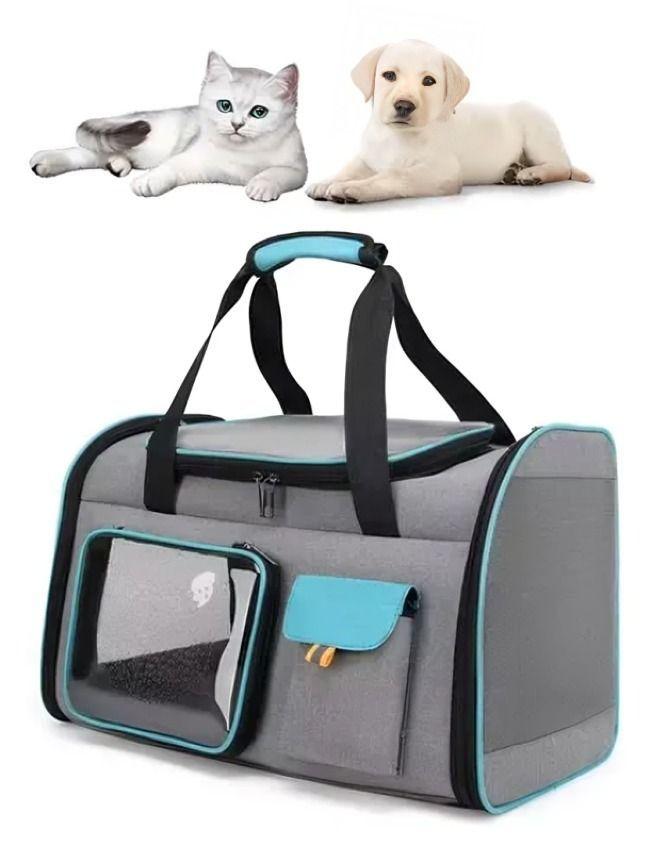 Bolso Transportador Para Mascota Viaje Mochila Transpirable-1
