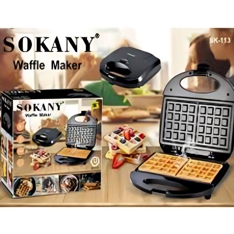 MAQUINA WAFLERA SOKANY SK-113-2