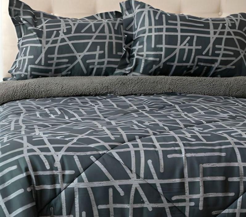 Plumón Estampado Deluxe Sherpa 2,5 Plazas / Trama – Doral -2