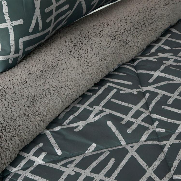 Plumón Estampado Deluxe Sherpa 2,5 Plazas / Trama – Doral -3