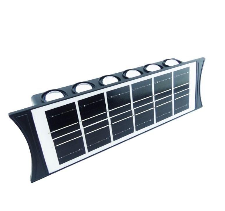 Aplique Solar 12 LED Duo Color CBK-12 Muro-1