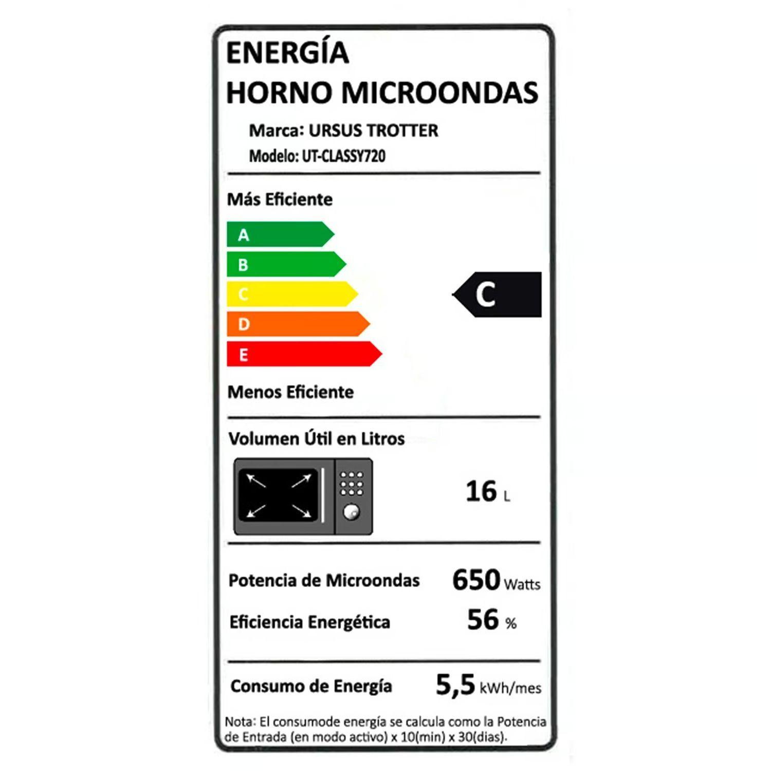 Microondas Digital Ut-Classy720-3