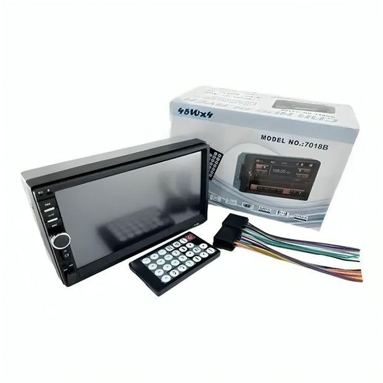 Radio Auto Mp5 Doble Din Touch 7 Con Control Remoto-0