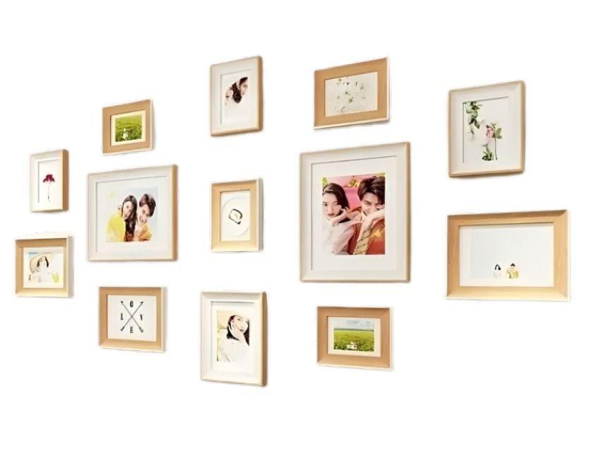 Set Marcos Foto Decorativo Pared 13 Piezas-2