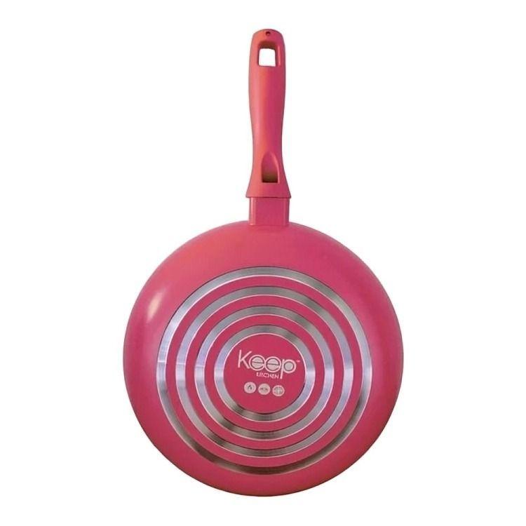 SARTEN 24 CM TITANIUM PRO CORAL-1