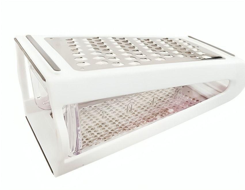 RALLADOR DE QUESO Y VERDURAS DOBLE CARA CON CONTENEDOR-3