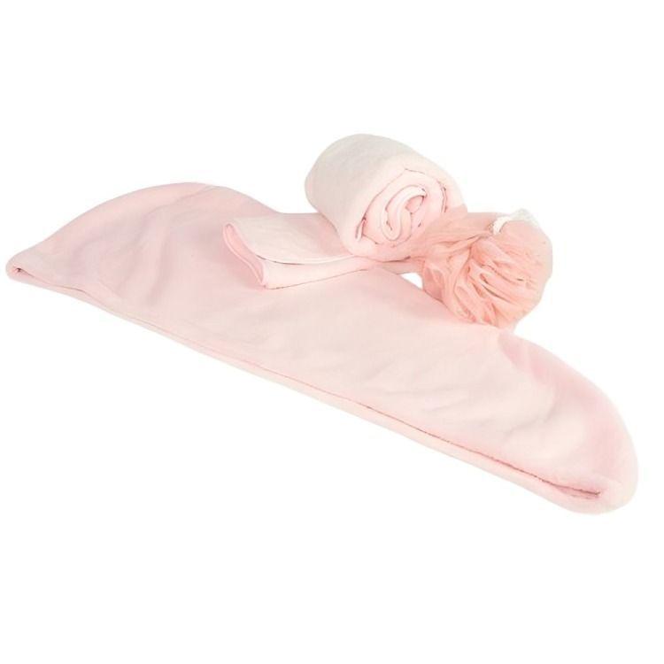 Set de Regalo 2 Toallas + Esponja / Rosa – Mashini-1
