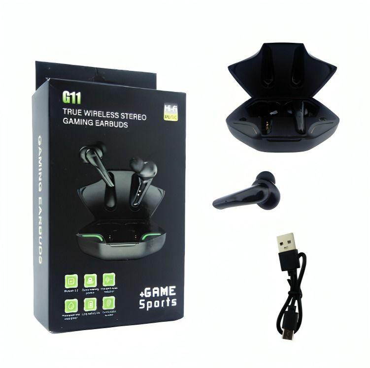 AUDIFONO TRUE WIRELESS BLUETOOTH MOD.G11 GAMER -3