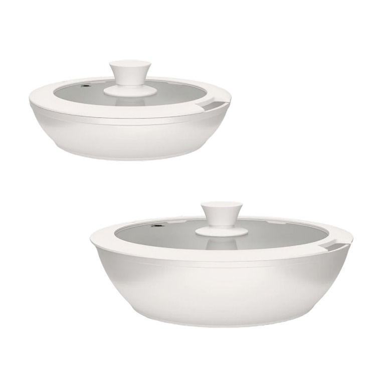 Batería de Cocina 7 Piezas Aluminio Forjado Black-2