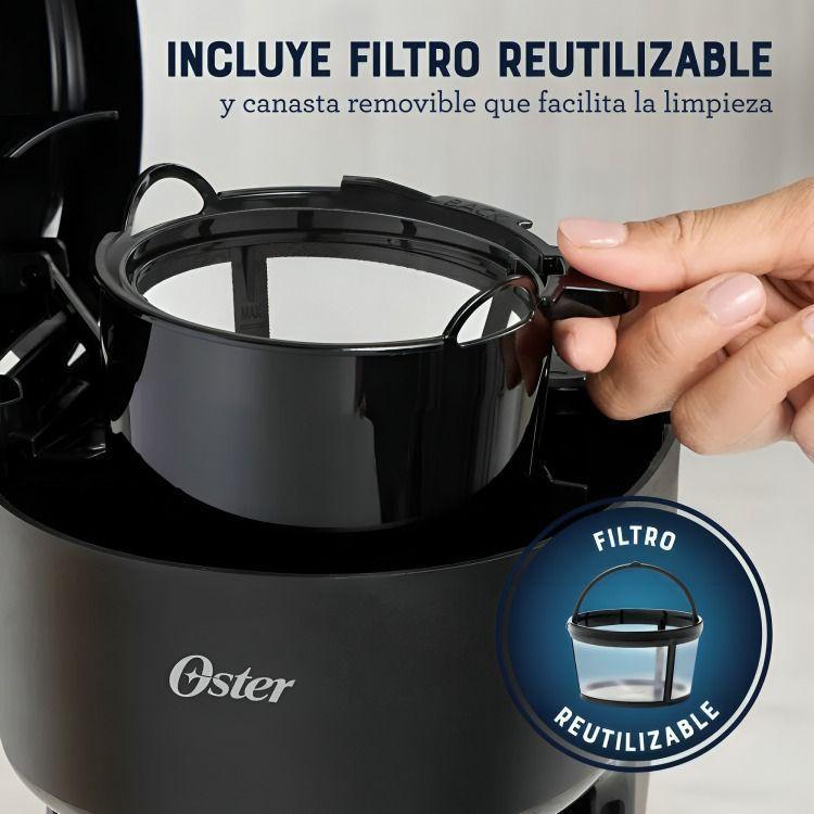  Cafetera Oster 5 Tazas de Capacidad BVSTDCS51B-3