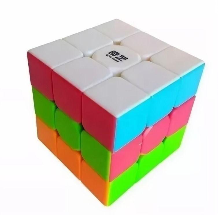 Set 4 Cubos Rubik Qiyi Uso Profesional. Lubricado.-0