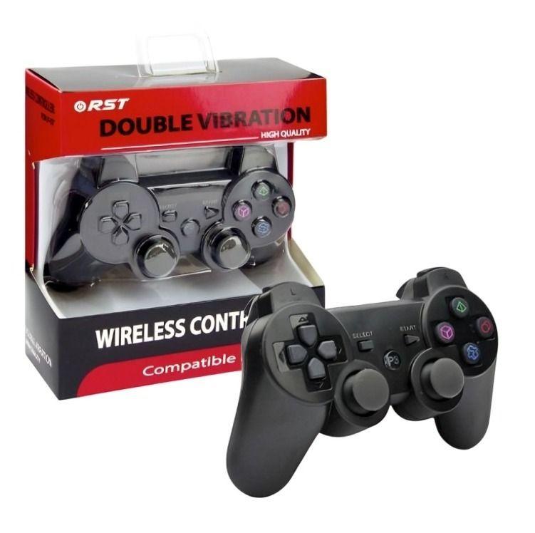 Joystick Inalámbrico Play 3 Doubleshock Negro-1