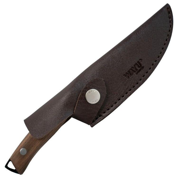 CUCHILLO PAIRING CON FUNDA RUSTIC COLECCTION WAYU-2