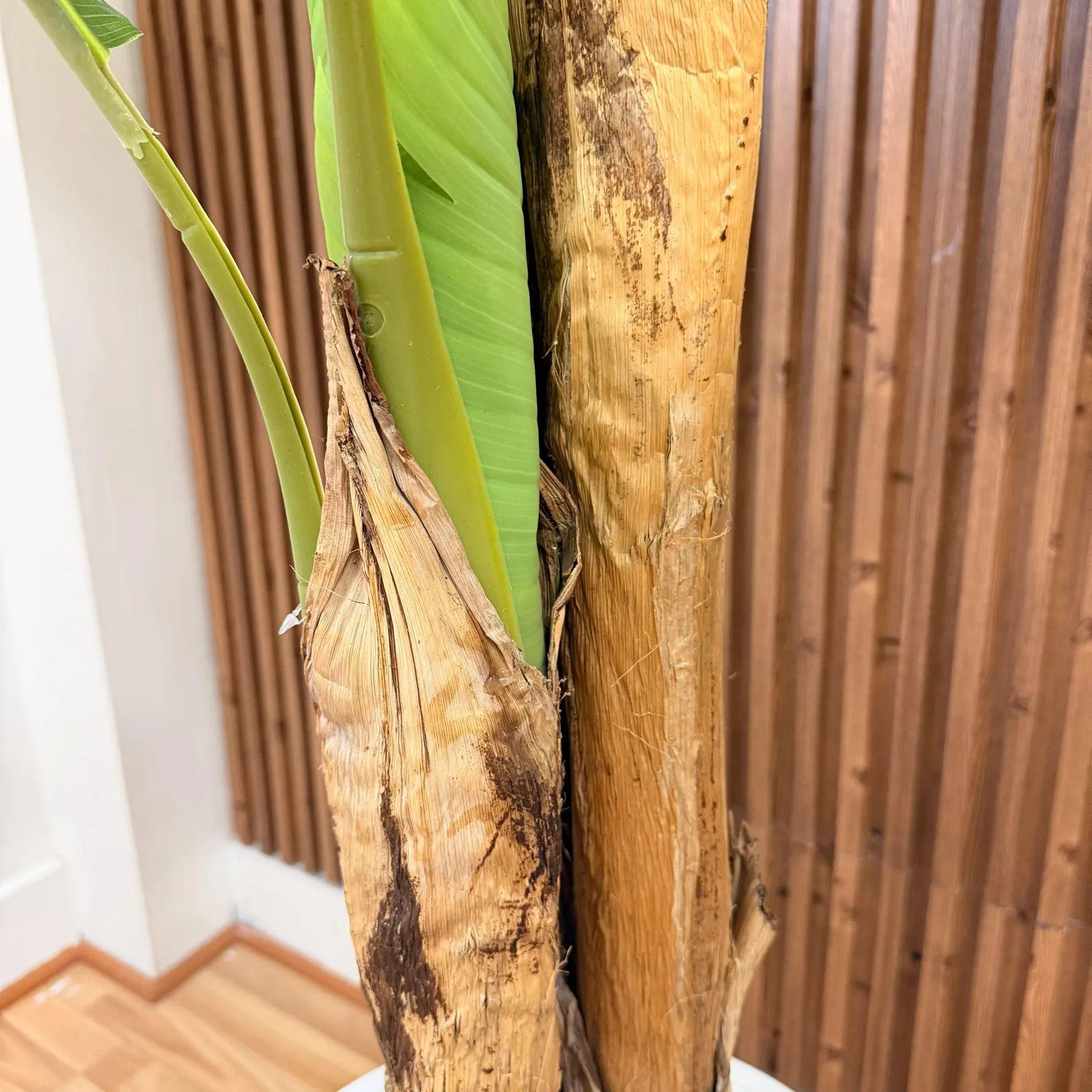 Planta Artificial Banano Bananero Macetero 170 cm-2