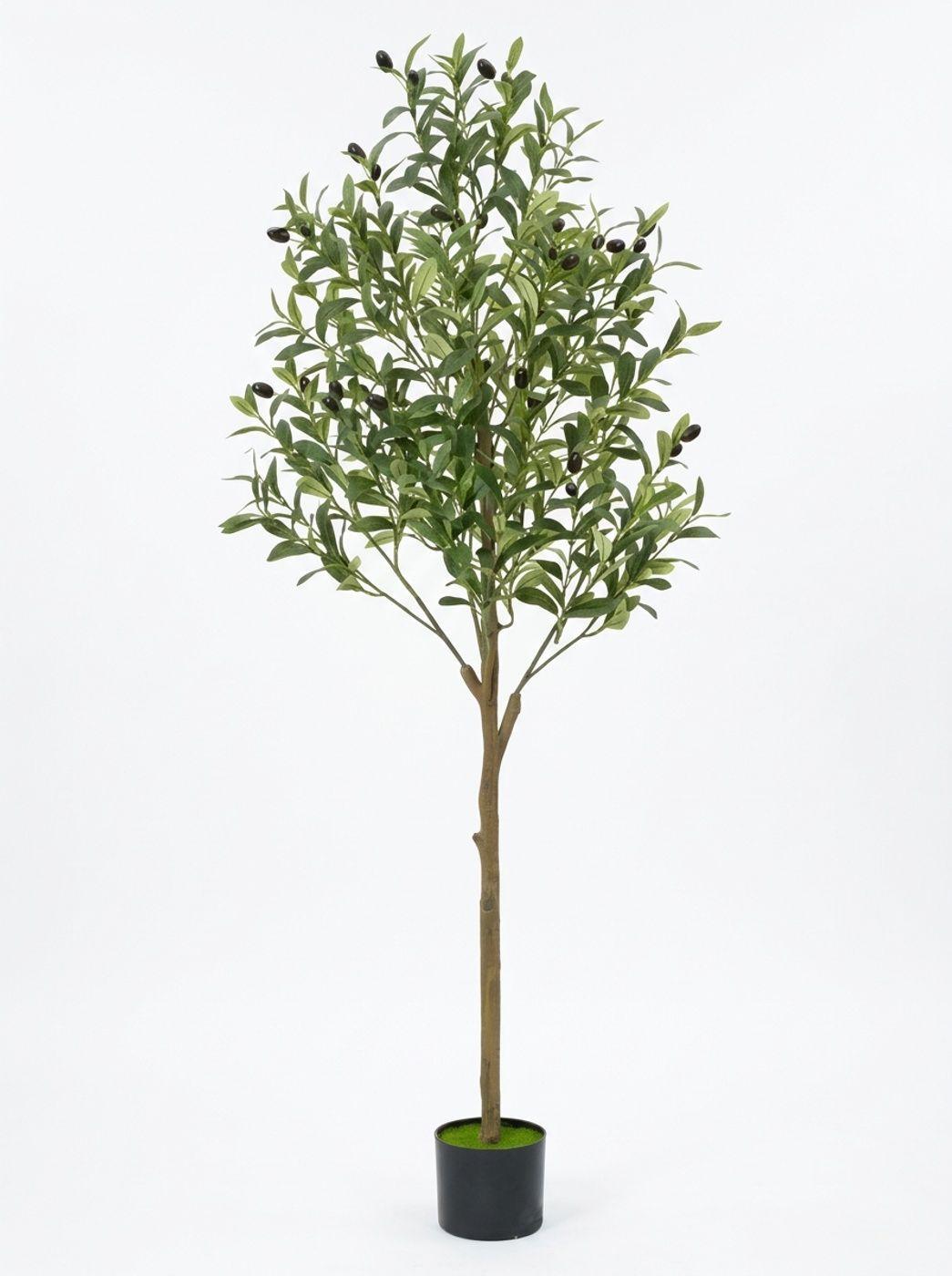 Arbol de Olivo Artificial de 150 cm para Interior Verde-4