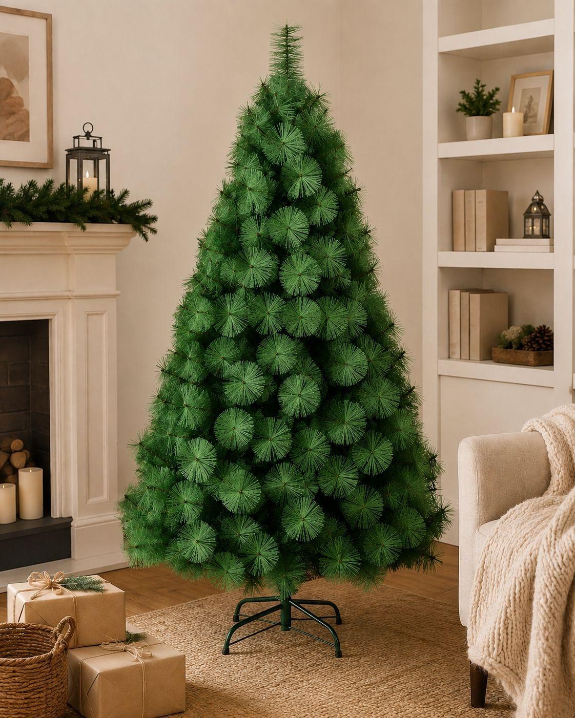 Arbol de Navidad Artificial  Frondoso de 1.20 mt Verde-6
