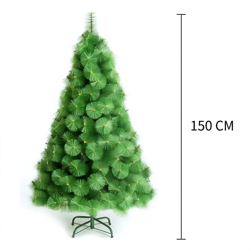 Arbol de Navidad Artificial Frondoso de 1.50mt Verde-1
