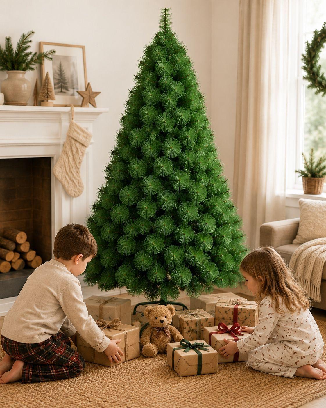Arbol de Navidad Artificial Frondoso de 1.50mt Verde-7