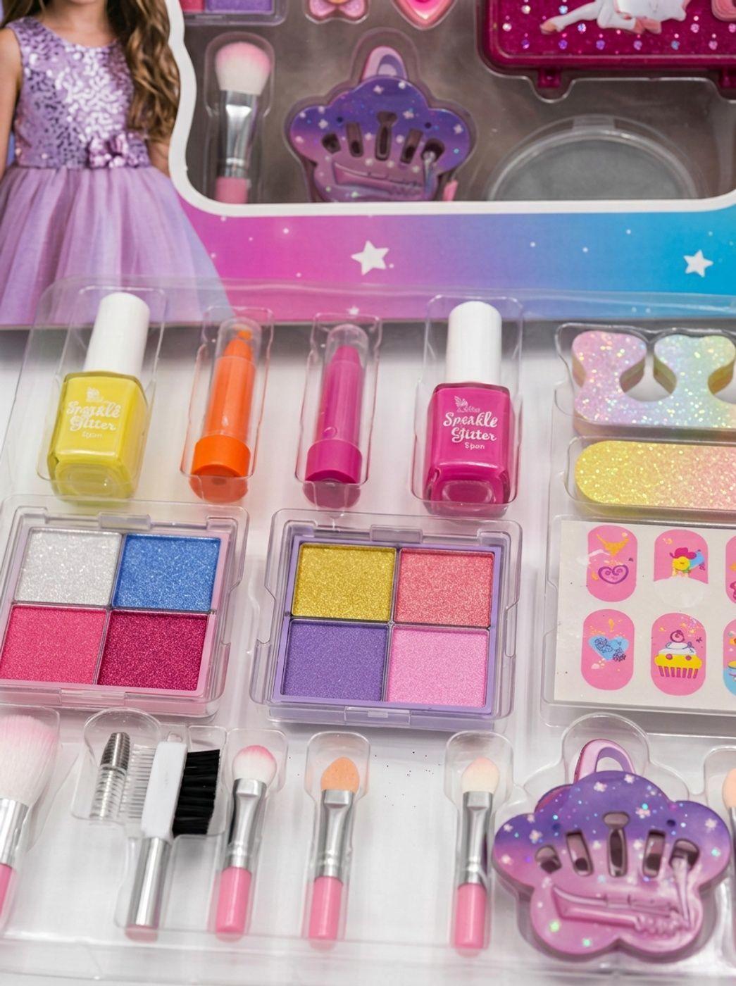 Set Belleza Infantil Con Maleta Unicornio 18 Pzs-2