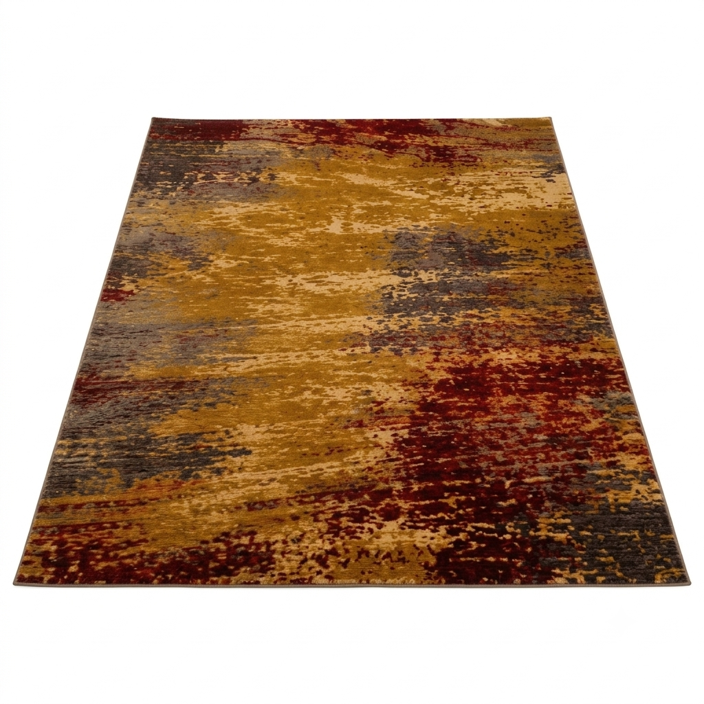 Alfombra Decorativa Para Living Moderna Abstracta 3x2-0
