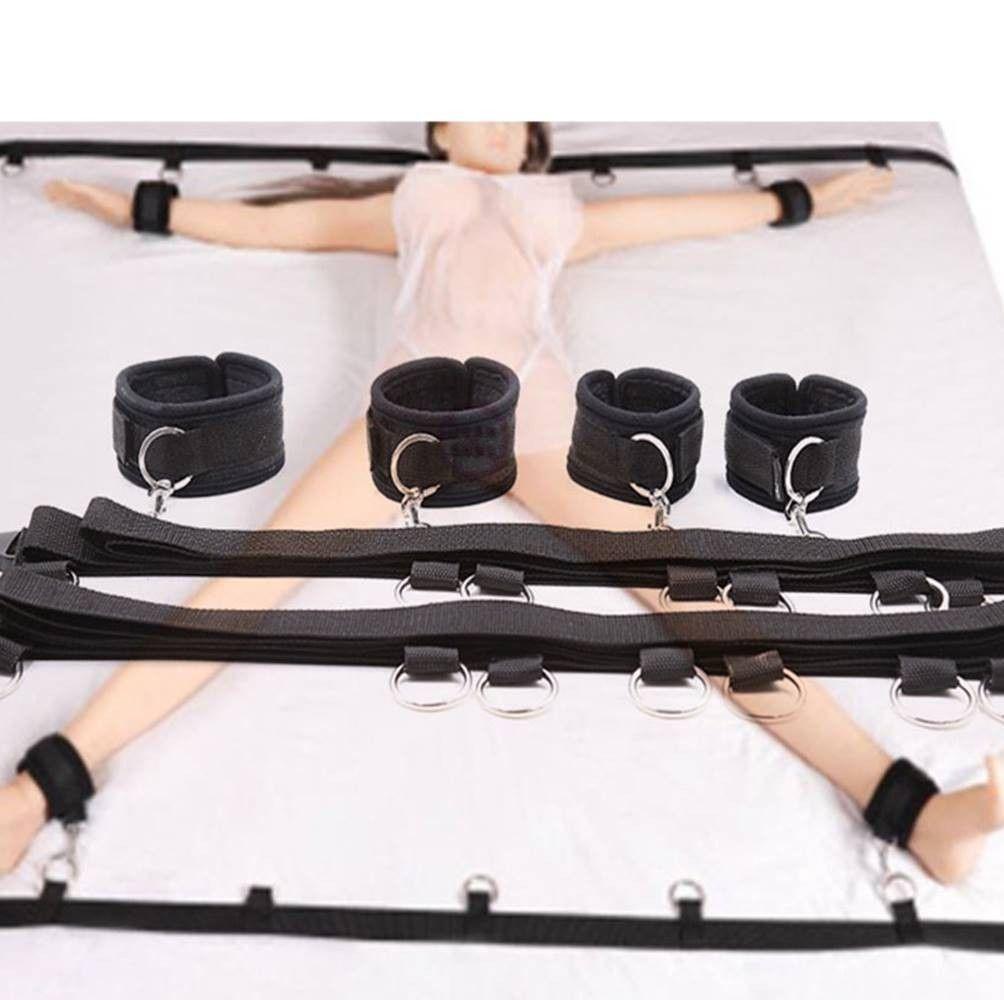 Kit de Ataduras de cama ajustable para Bondage-3