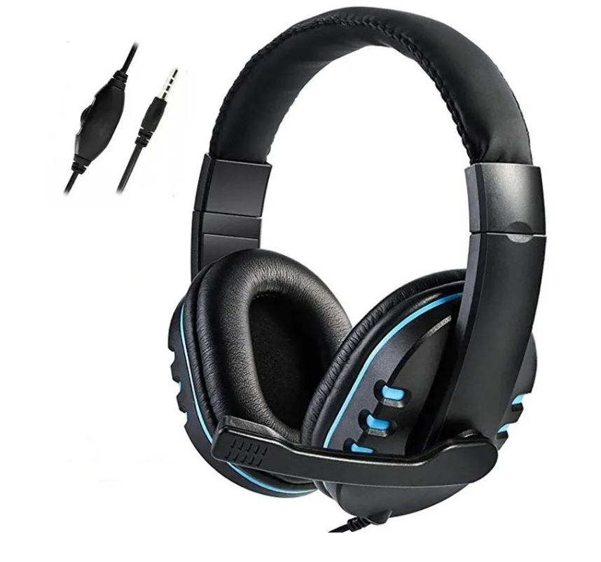 Audífono Gamer Micrófono Para Ps4 Notebook Teléfonos Xbox On-0
