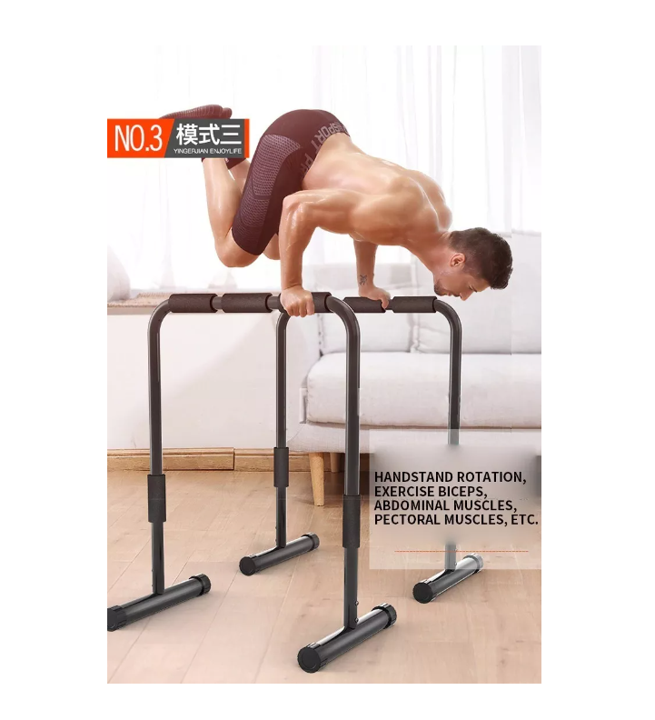 Barras Paralelas Calistenia Aidan Ajustables 78-90cm-6