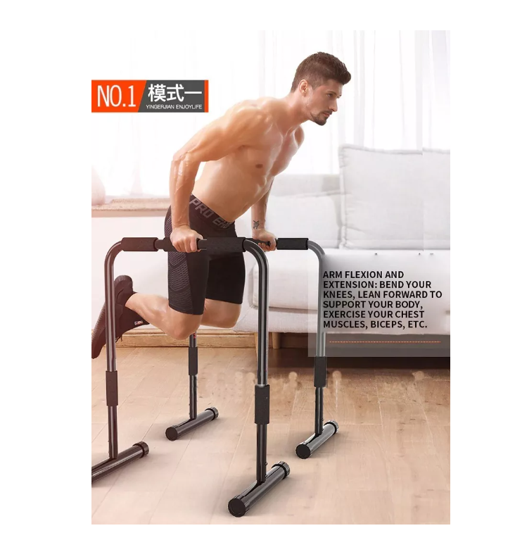 Barras Paralelas Calistenia Aidan Ajustables 78-90cm-7