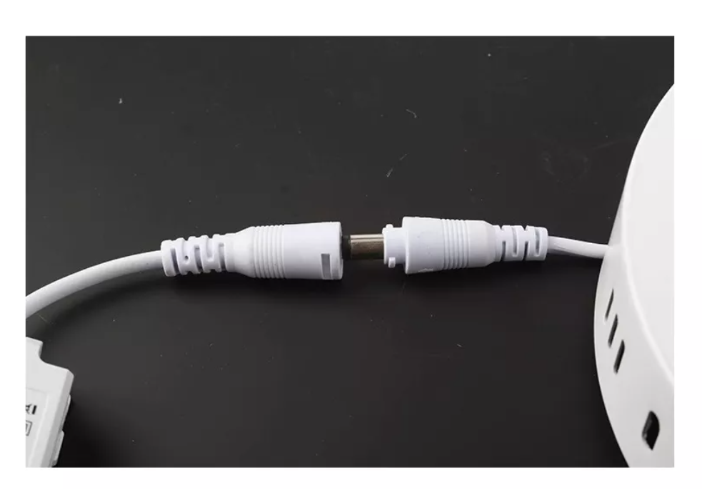 Foco Panel Plafón Led 24w Sobrepuesto Redondo Luz Cálida-5