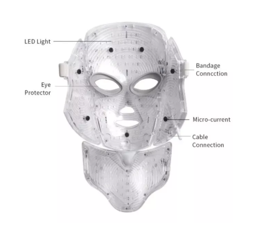 Mascara Facial Led Tto Cara Y Cuello-3