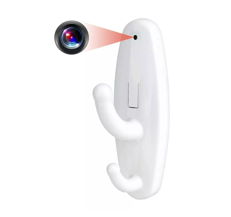 Camara Espía Perchero Gancho Inalámbrico Recargable-0
