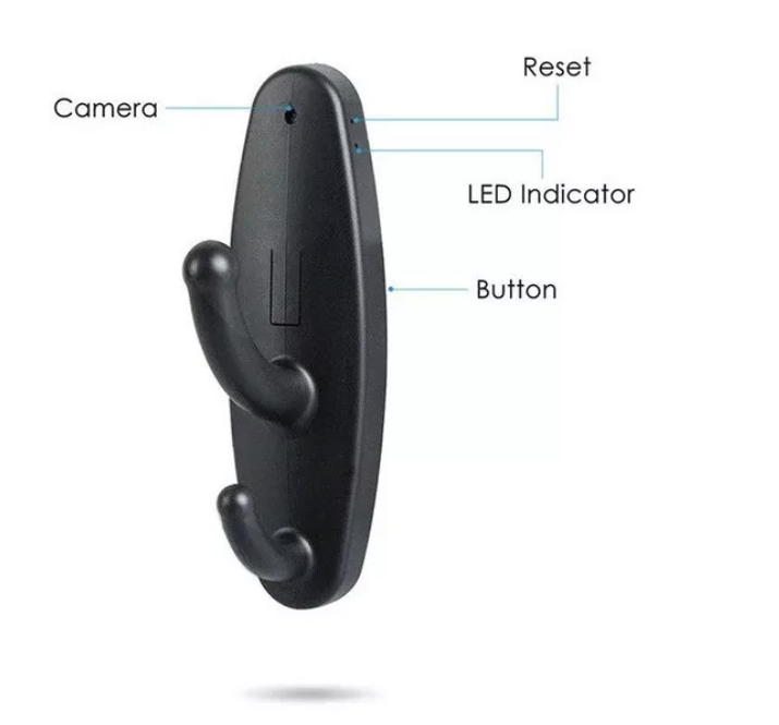 Camara Espía Perchero Gancho Inalámbrico Recargable-1