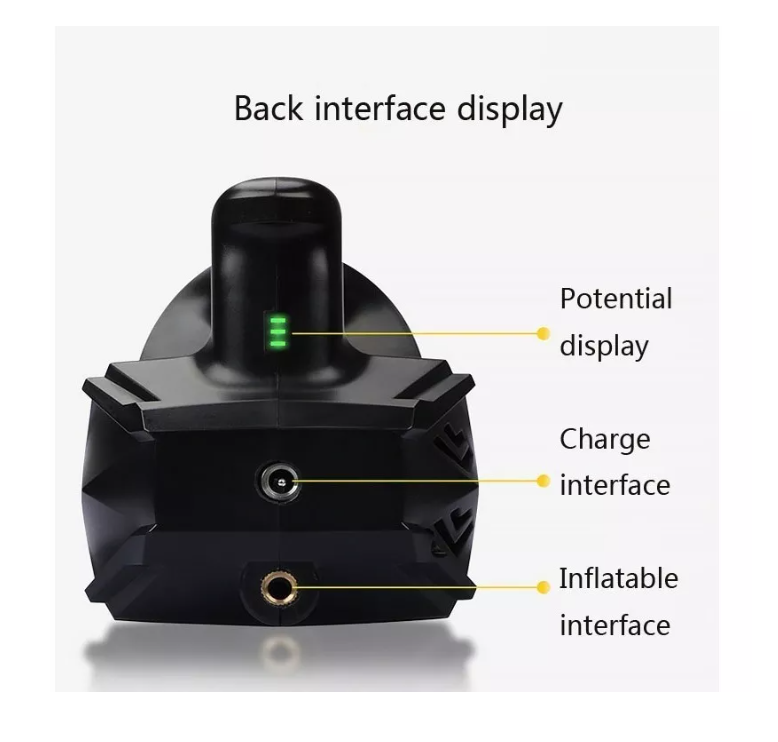 Aspiradora Automóvil 12v 100w Compresor Inflador Led 4 En 1-5