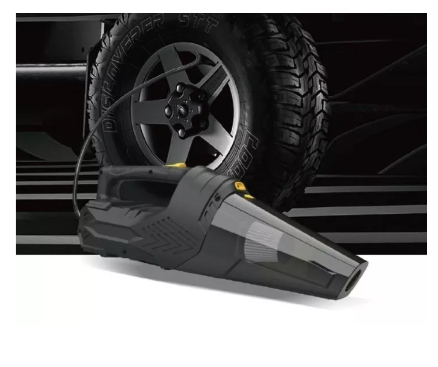 Aspiradora Automóvil 12v 100w Compresor Inflador Led 4 En 1-7