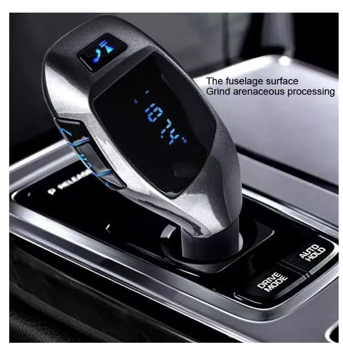 Transmisor Radio Fm Bluetooth Usb Tf Cargador Auto-5