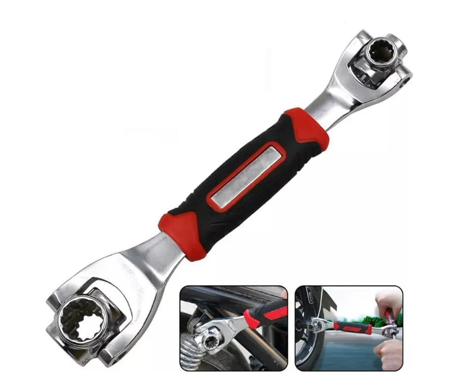 Llave Multiusos 48 En 1 Con Giro De 360 Grado.llave Tigre -0