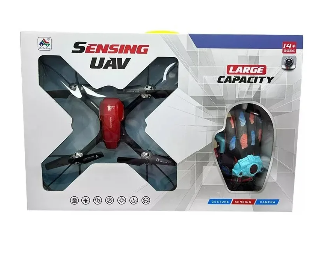 Drone Luciérnaga Control Remoto Por Inducción Con La Mano-5