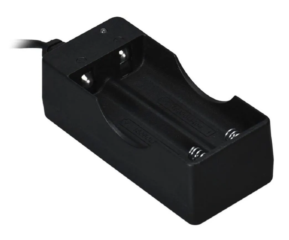X5 Cargador Inteligente Baterias 18650 Con Cable Echufe-2