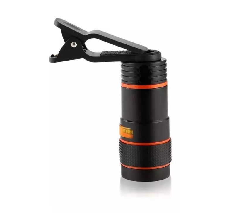 Lente Telescopio Monocular 8x Zoom Para Celular Universal-1