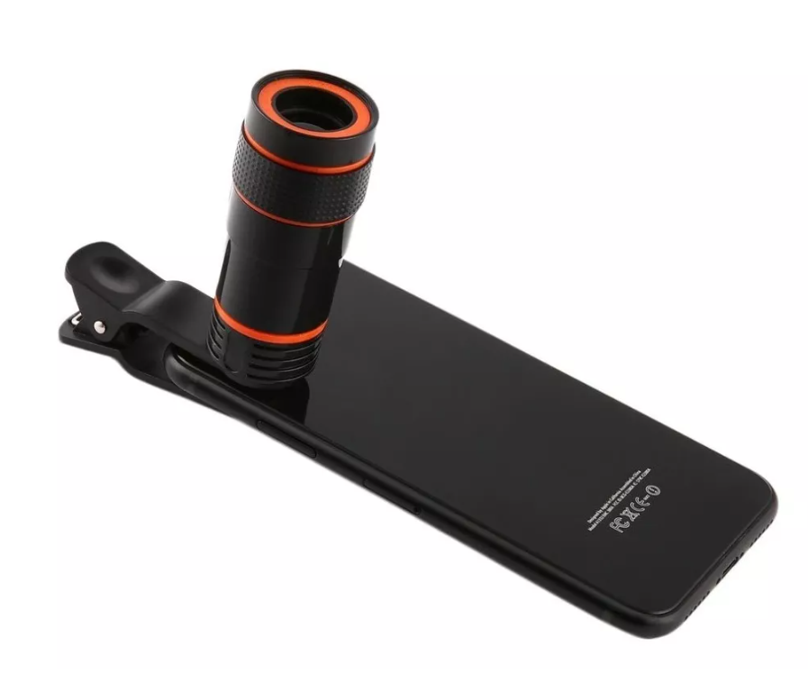 Lente Telescopio Monocular 8x Zoom Para Celular Universal-5