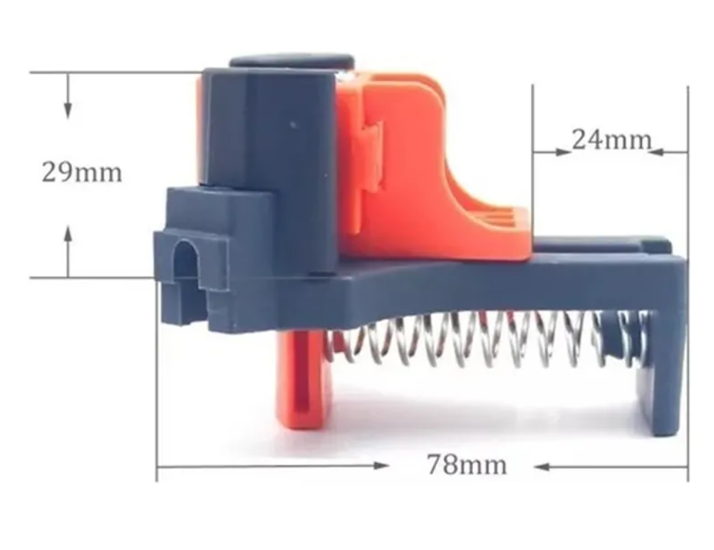 4 Abrazaderas Pinza Ángulo Recto Esquinera Unir Madera-1