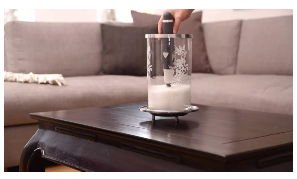 Cepillo Plumero Flexible Giratorio Retráctil Eléctrico 360°-5